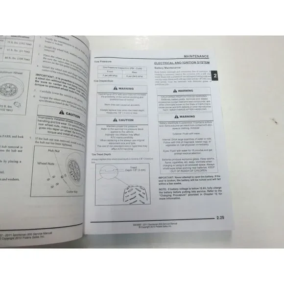 2011 Polaris Sportsman 850 XP EPS X2 TOURING Service Shop Repair Manual NEW